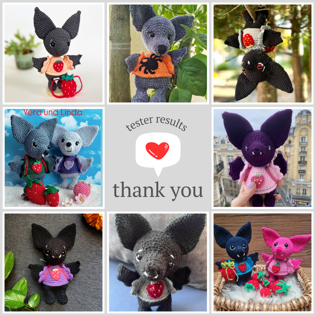 Vera the Bat Crochet Pattern