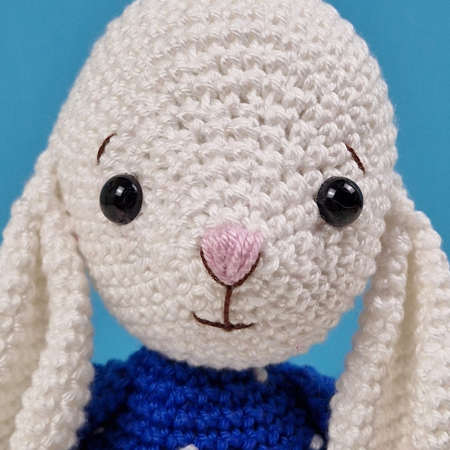 Bommel the Snow Bunny Crochet Pattern
