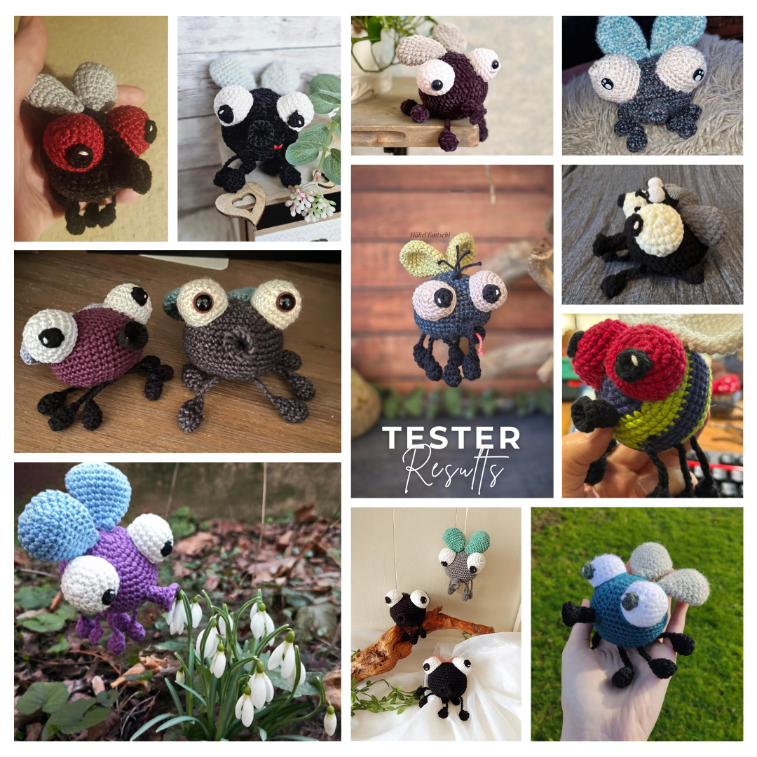 Peterchen the Fly Crochet Pattern